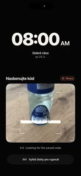 Sken čárového kódu