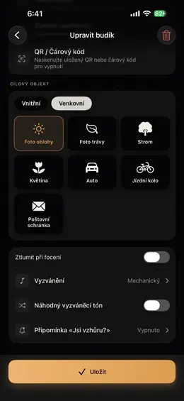 20+ reálných cílů