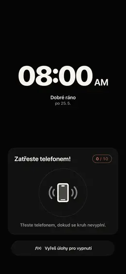Zatřes telefonem