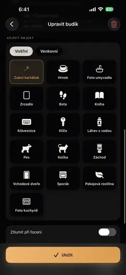 20+ reálných cílů