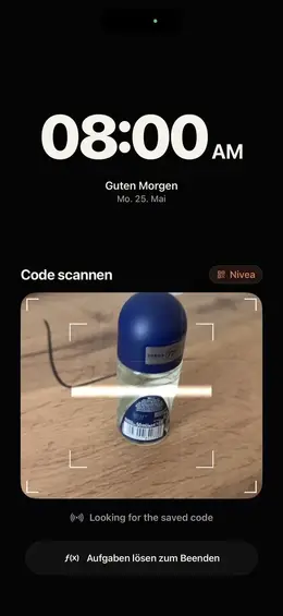 Barcode scannen