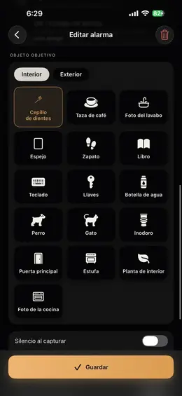 20+ objetivos reales