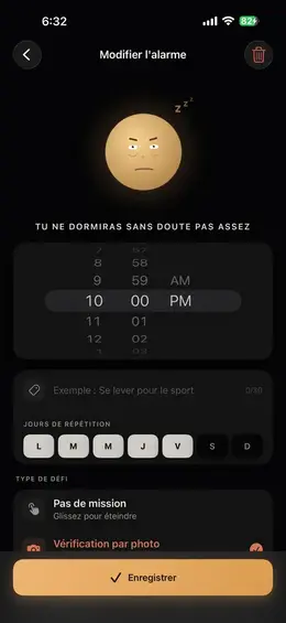 Dors comme tu veux