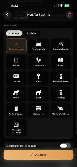 20+ cibles réelles