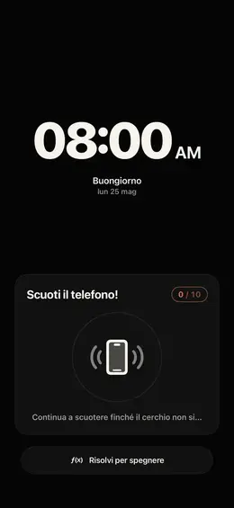 Scuoti il telefono