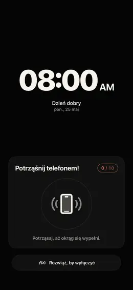 Potrząśnij telefonem