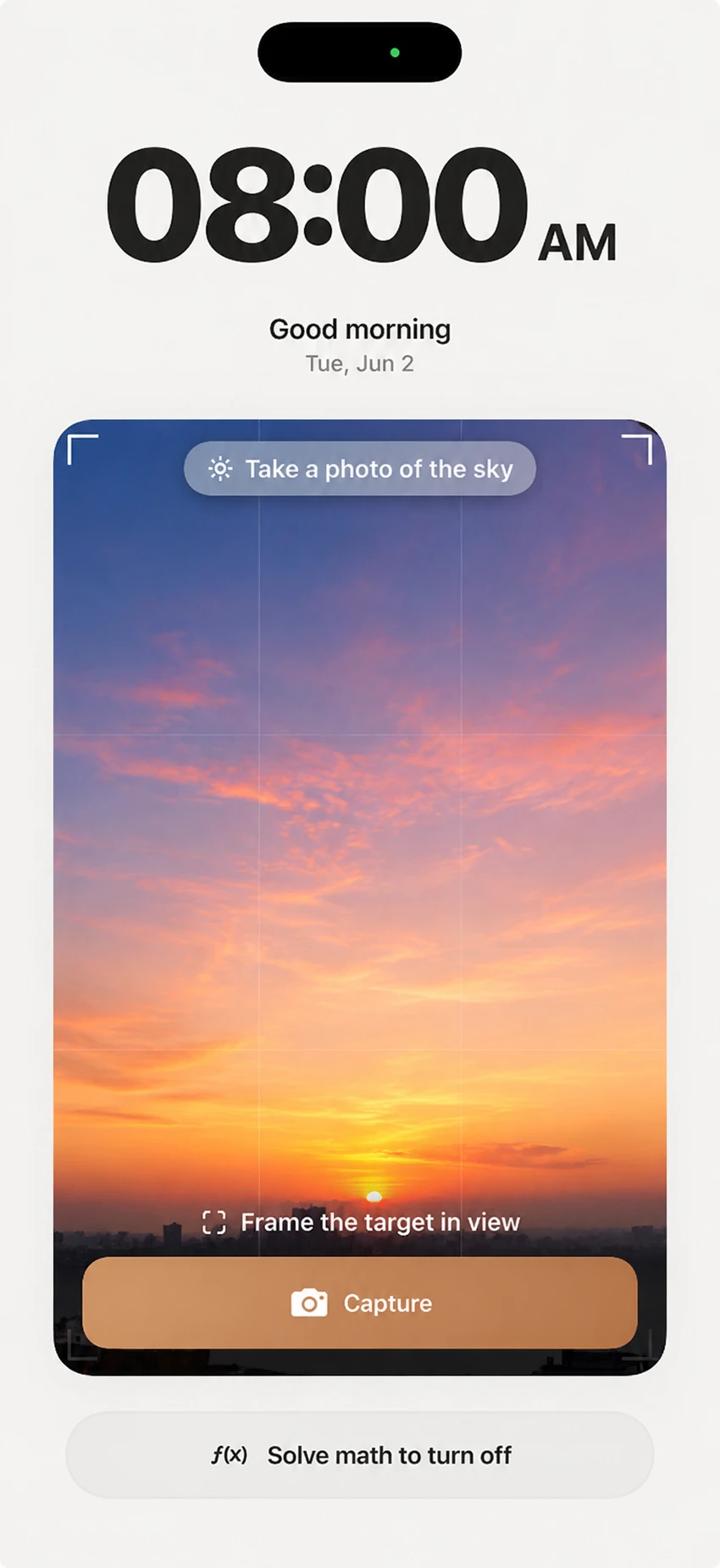 Captain Wake — photo mission alarm at 08:00