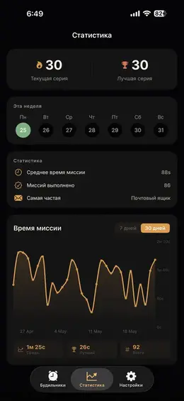 Отслеживай каждое утро